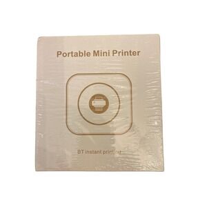 Portable‎ Mini Thermal Printer C15 Black Bluetooth Inkless Pocket Photo Label